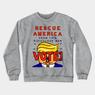 RESCUE AMERICA Crewneck Sweatshirt